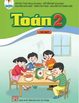Bìa Vở bài tập Toán lớp 2 Tập 1 - Cánh Diều